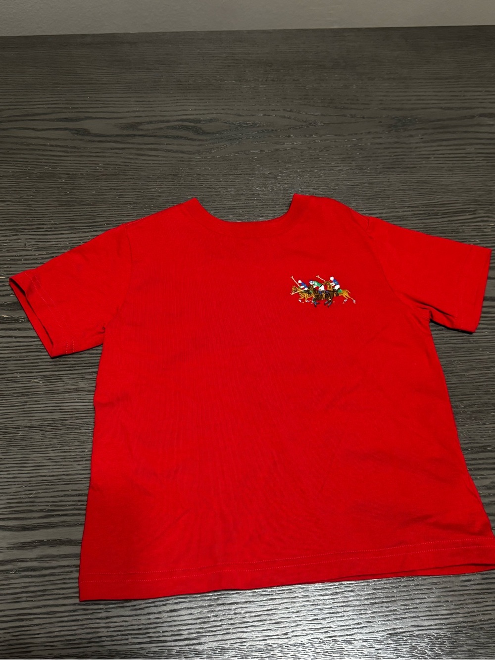 Ralph Lauren Red Short-Sleeve Graphic Tee